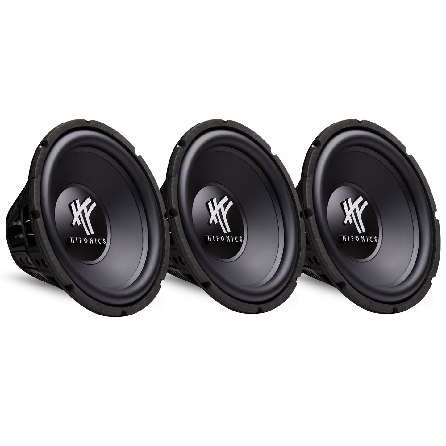 Hifonics 12" 800 Watt 4 Ohm DVC Car Audio Subwoofer Power Bass Sub (3 Pack) - Find Fresh Goods