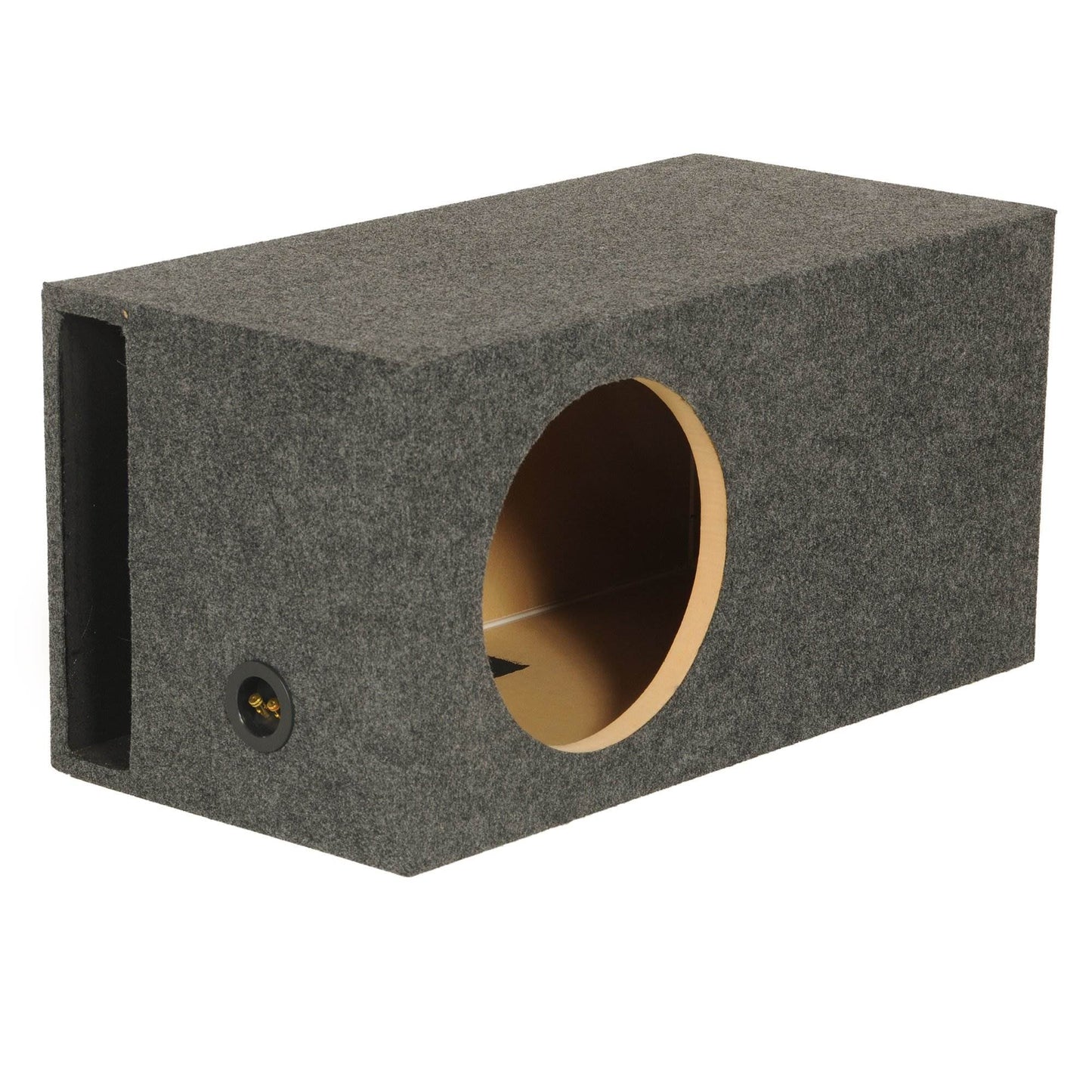 Q Power Single 12 Inch SPL XL Side Ported Subwoofer Enclosure HD112VL (2 Pack) - Find Fresh Goods