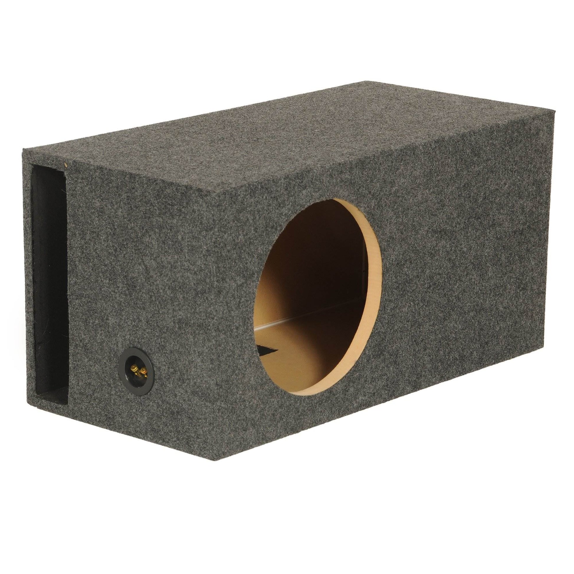 Q Power Single 12 Inch SPL XL Side Ported Subwoofer Enclosure HD112VL (2 Pack) - Find Fresh Goods
