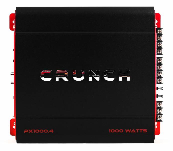 Crunch 4 Channel 1000W A/B Class Stereo Amplifier & 2 Channel Amp & Wiring Kit - Find Fresh Goods