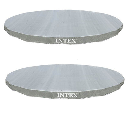 Intex UV Resistant Deluxe Debris Cover 18' Ultra Frame Swimming Pools (2 Pack)