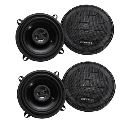 Hifonics Zeus 200 Watt 5.25 Inch 2 Way 4 Ohm Car Audio Coaxial Speakers (2 Pack) - Find Fresh Goods