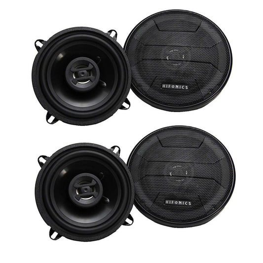 Hifonics Zeus 200 Watt 5.25 Inch 2 Way 4 Ohm Car Audio Coaxial Speakers (2 Pack) - Find Fresh Goods