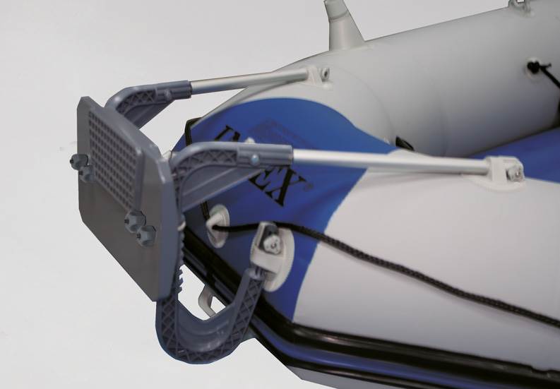 Intex Composite Boat Motor Mount Kit for Inflatable Fishing Boat (2 Pack) - Find Fresh Goods