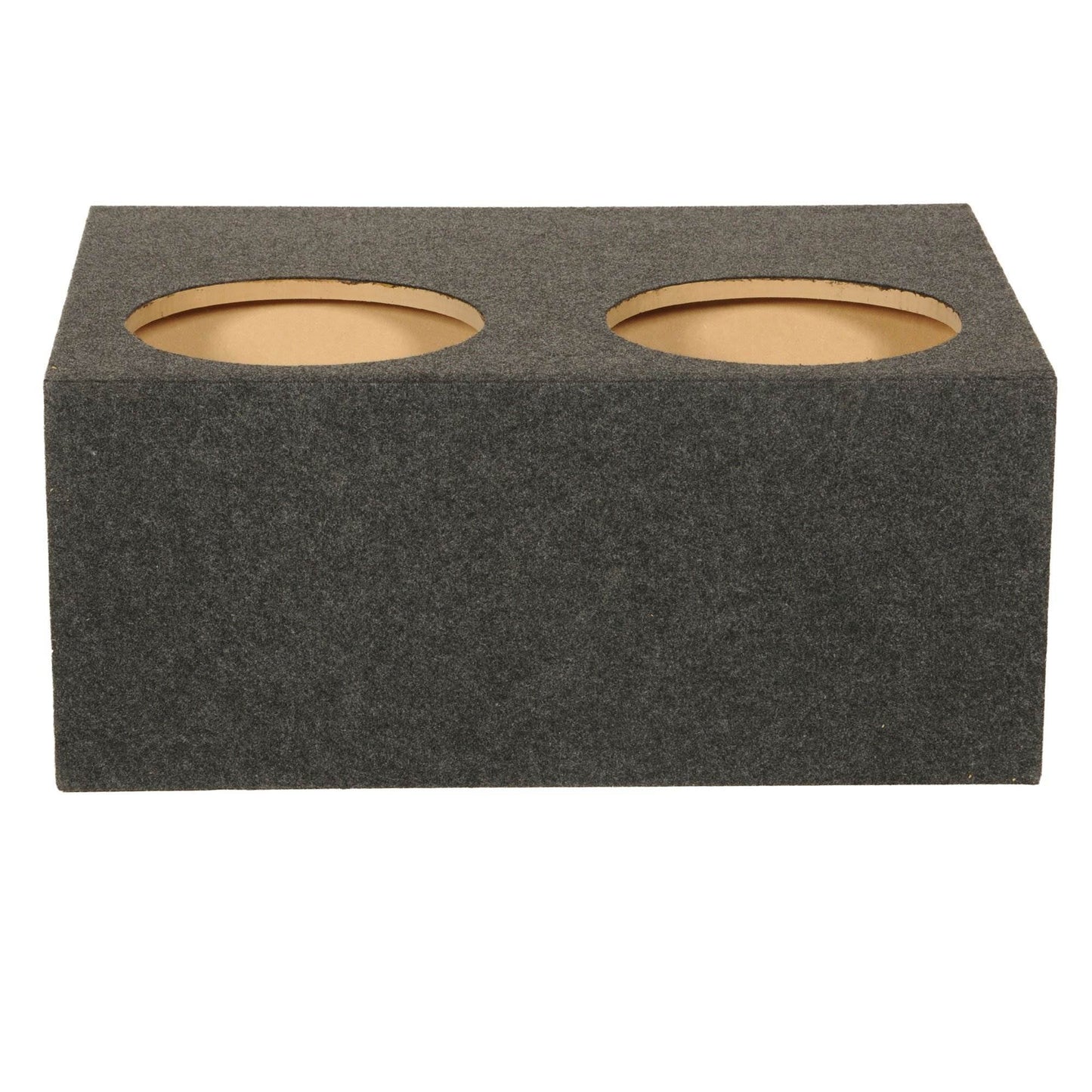 Q Power 4 Hole 12" Sealed Divided Subwoofer Box & 12" 1800W Subwoofer (4 Pack) - Find Fresh Goods