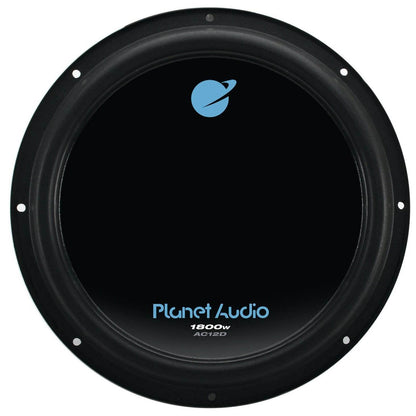 Q Power 4 Hole 12" Sealed Divided Subwoofer Box & 12" 1800W Subwoofer (4 Pack) - Find Fresh Goods