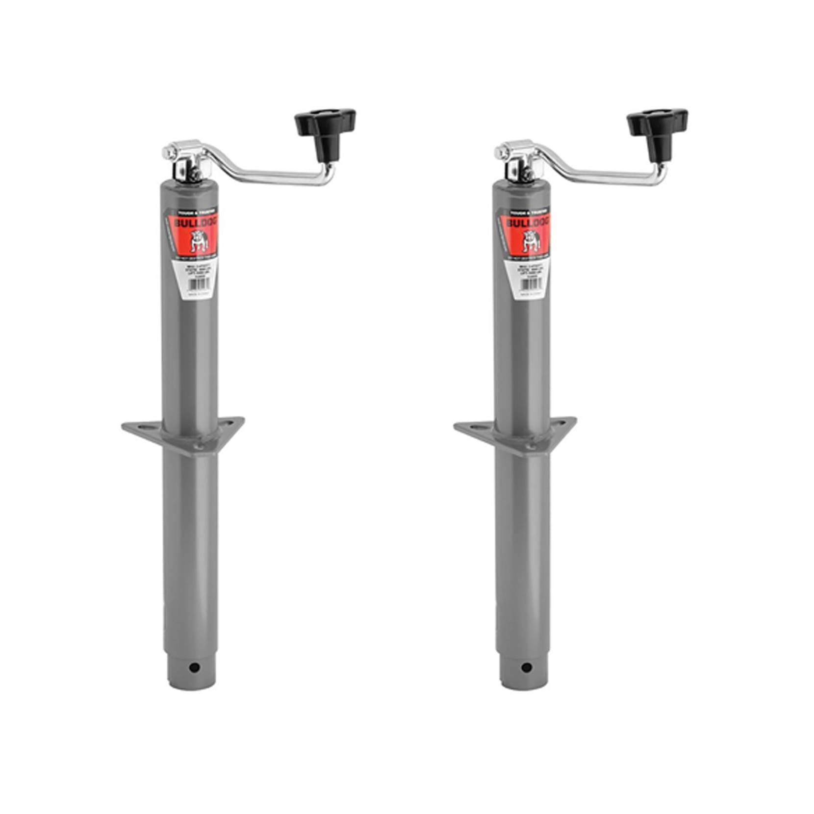 Fulton Bulldog Round Bolt On 5000 Pound Lift A Frame Truck Trailer Jack (2 Pack) - Find Fresh Goods