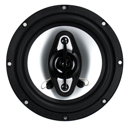 BOSS NX654 6.5" 400W 4-Way Car Audio Coaxial Speakers Stereo, Black (8 Speakers) - Find Fresh Goods