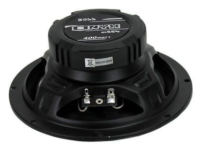 BOSS NX654 6.5" 400W 4-Way Car Audio Coaxial Speakers Stereo, Black (8 Speakers) - Find Fresh Goods