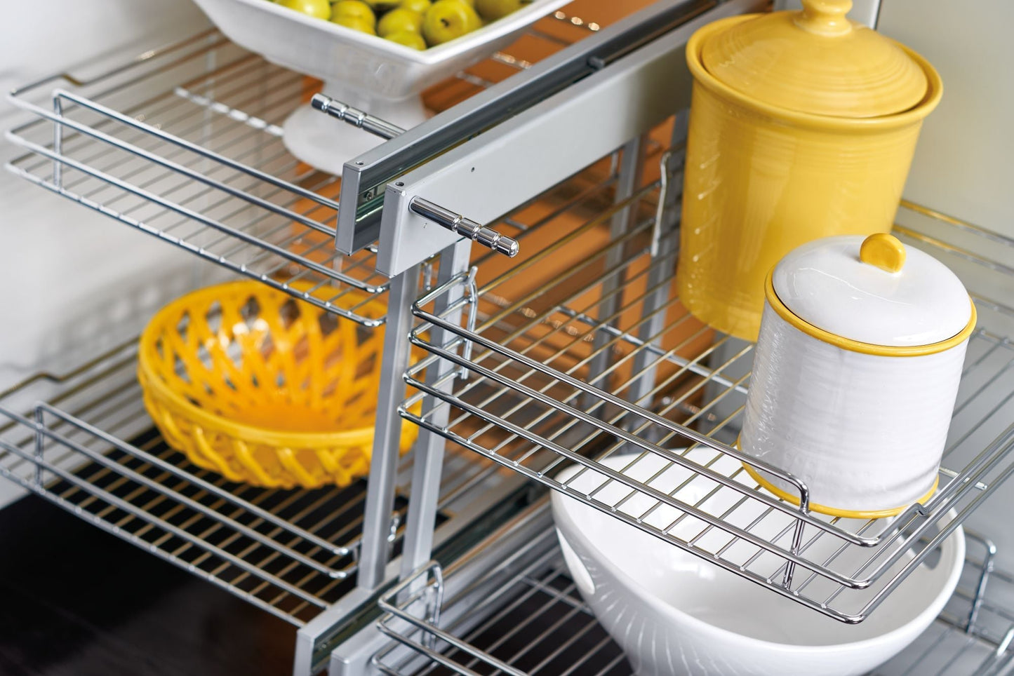 Rev-A-Shelf 18'' Pullout Blind Corner Kitchen Cabinet Organizer, 5PSP-18-CR