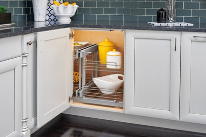Rev-A-Shelf 18'' Pullout Blind Corner Kitchen Cabinet Organizer, 5PSP-18-CR