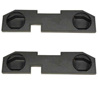 QPower Dodge Ram Quad Cab '02-Newer Dual 12 Inch Subwoofer Enclosure  (2 Pack)