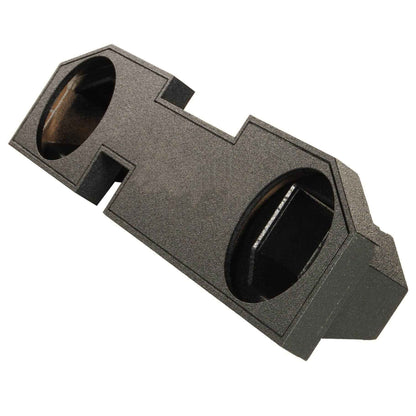 QPower Dodge Ram Quad Cab '02-Newer Dual 12 Inch Subwoofer Enclosure  (2 Pack)