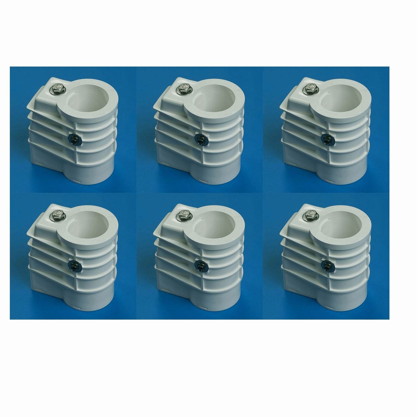 Saftron Chemical Resistant High Impact Polymer Anchor Sockets (6 Pack)