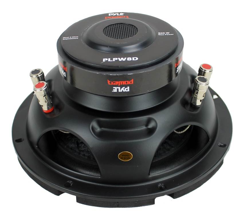 Pyle PLPW8D 8" 800W Car Audio Subwoofer Sub Power Woofer 4 Ohm Black (8 Pack) - Find Fresh Goods
