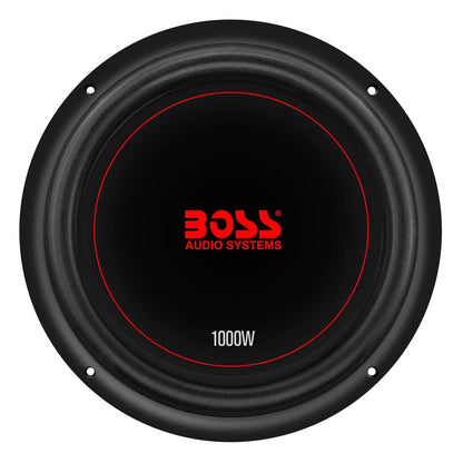 Boss Chaos Exxtreme 10" 1000W Dual Voice Coil 4 Ohm Car Audio Subwoofer (4 Pack) - Find Fresh Goods