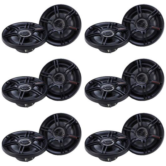 Crunch CS-653 300 Watts 6.5-Inch 3-Way 4 Ohms Steel Basket CS Speakers (12 Pack) - Find Fresh Goods