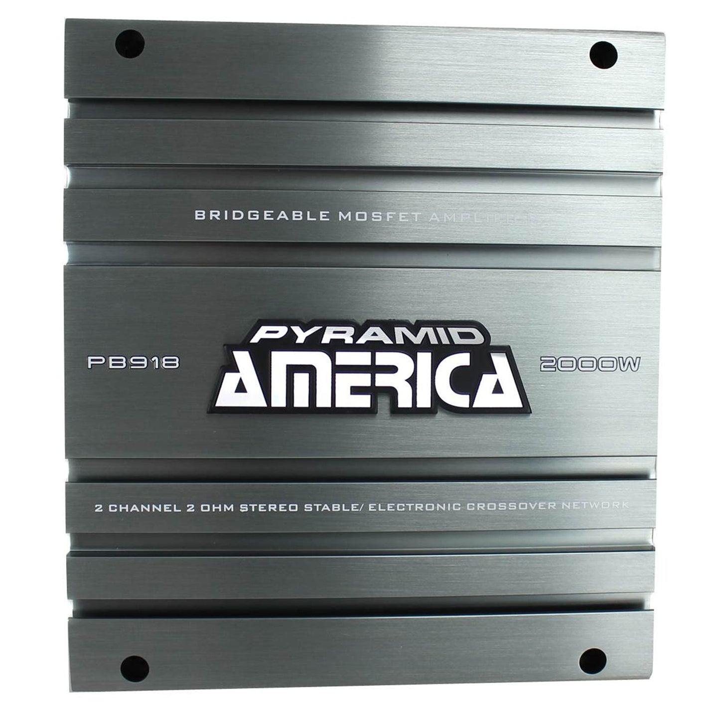 Pyramid PB918 2000W 2 Channel Car Audio Amplifier Power Amp Bridgeable (2 Pack) - Find Fresh Goods