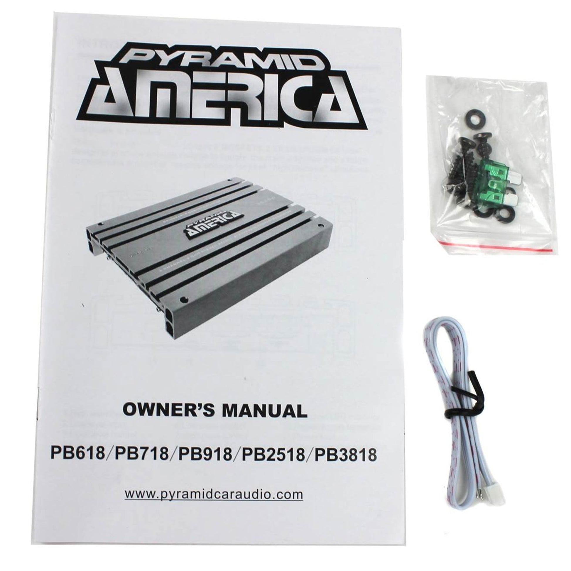 Pyramid PB918 2000W 2 Channel Car Audio Amplifier Power Amp Bridgeable (2 Pack) - Find Fresh Goods