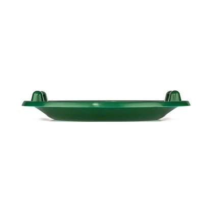 Lucky Bums Circular Saucer Snow Sled for Winter Sledding, 25" Diameter, Green