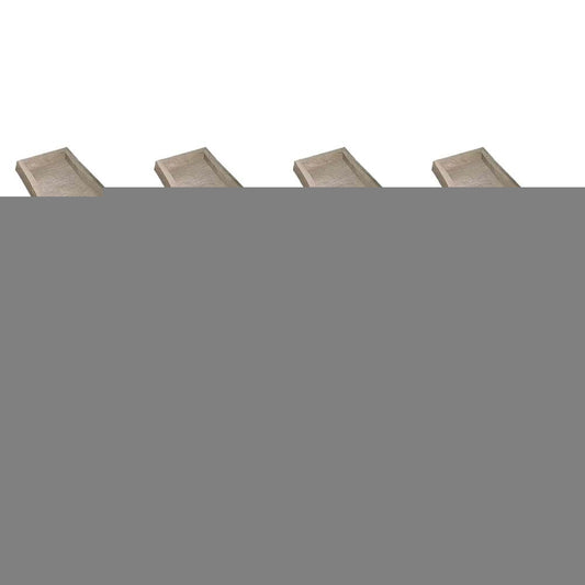 Suncast SB24 Decorative Rain Gutter Downspout Splash Block, Light Taupe (8 Pack)