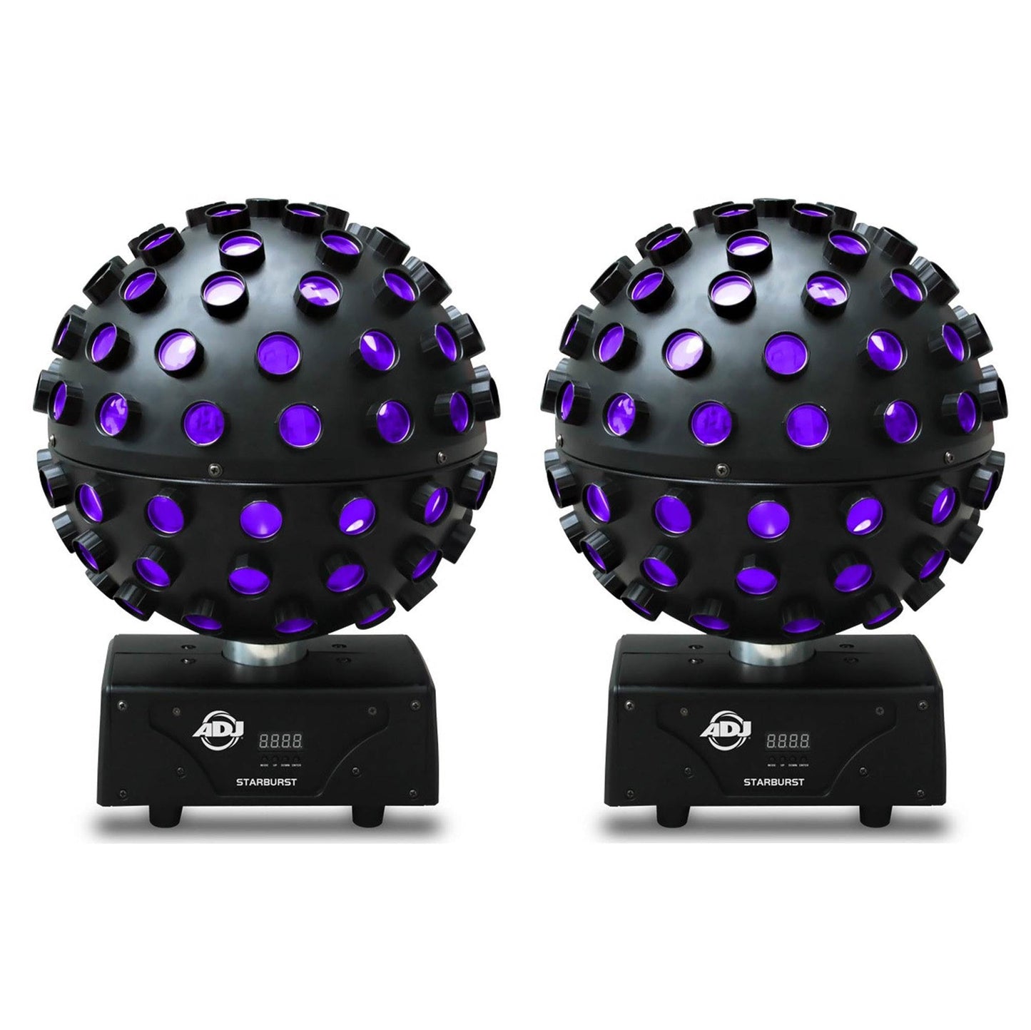 American DJ Starburst Multi-Color HEX LED Sphere DJ Lighting Effect (2 Pack)