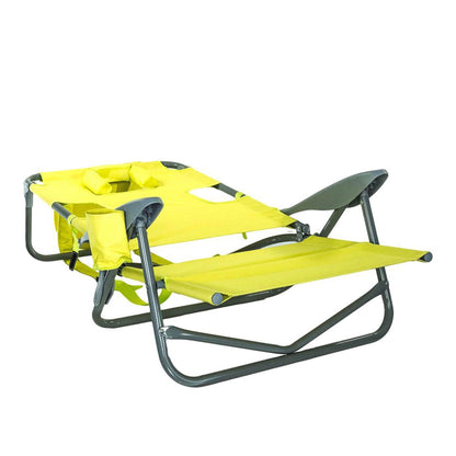 Ostrich On-Your-Back Outdoor Lounge 5 Position Reclining Beach Chair (3 Pack)