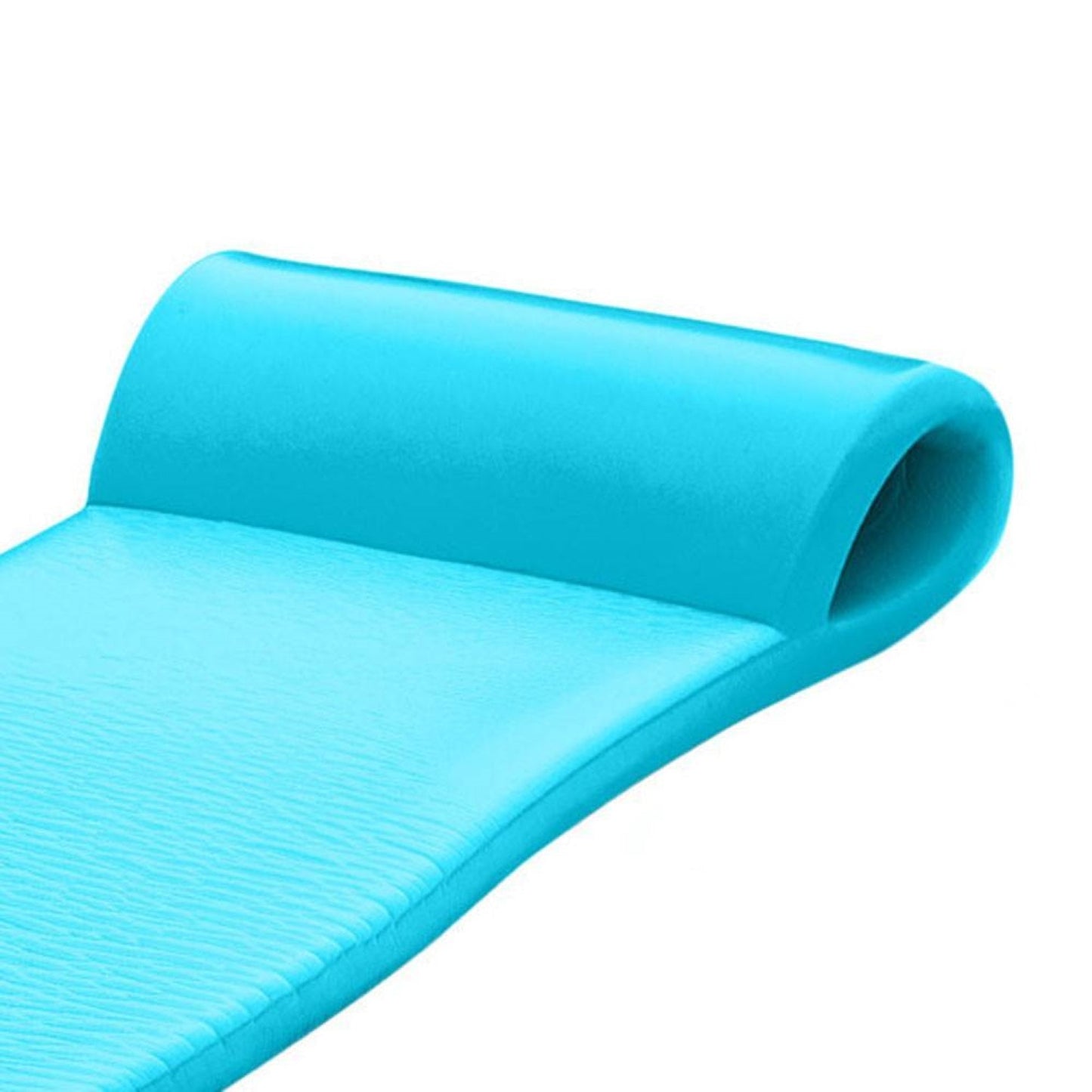 TRC Recreation Sunsation 1.75" Thick Foam Lounger Raft Pool Float, Tropical Teal