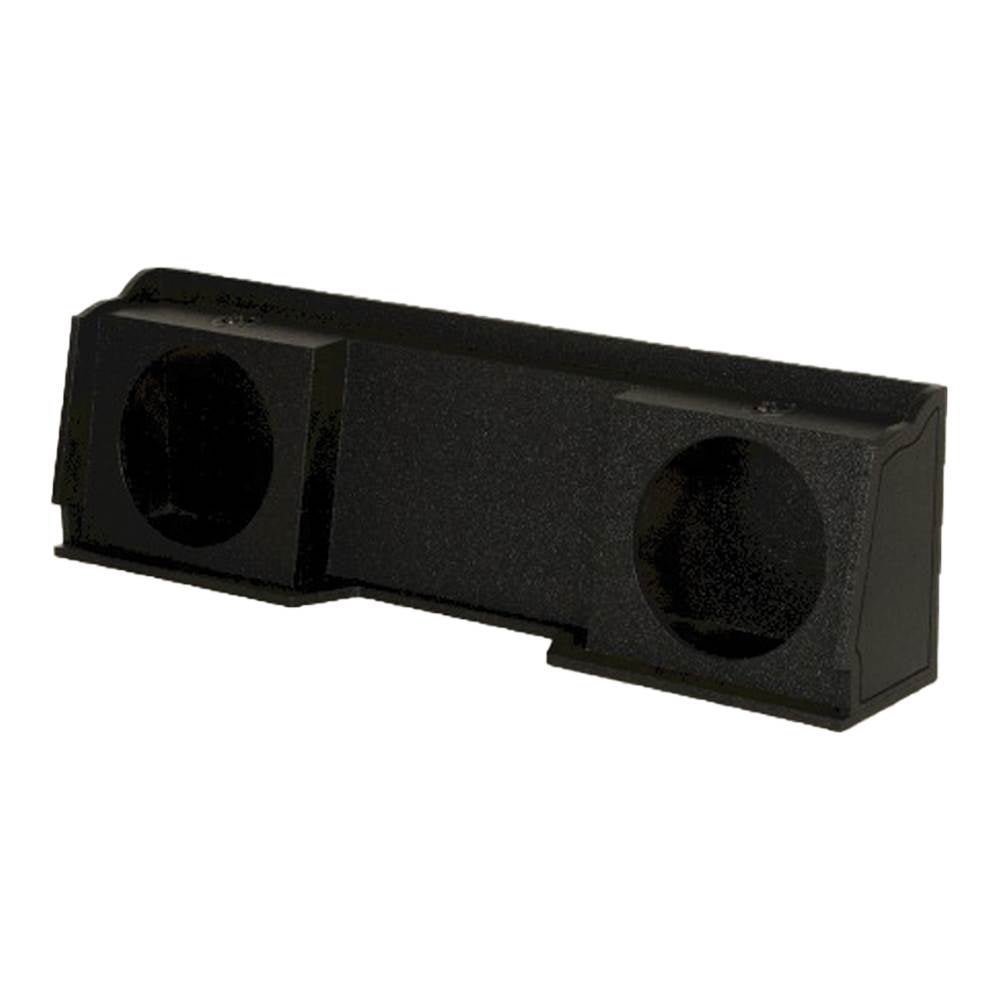 Q Power GMC/Chevy 1999-2006 X Cab Dual 2 Hole 10 Inch Subwoofer Enclosure Box - Find Fresh Goods