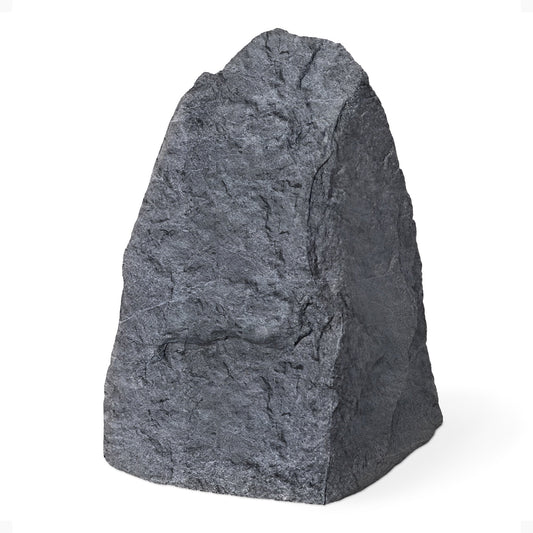 Algreen Receptacle Large Outdoor Rock Cover Decorative Garden Accent, Warm Gray