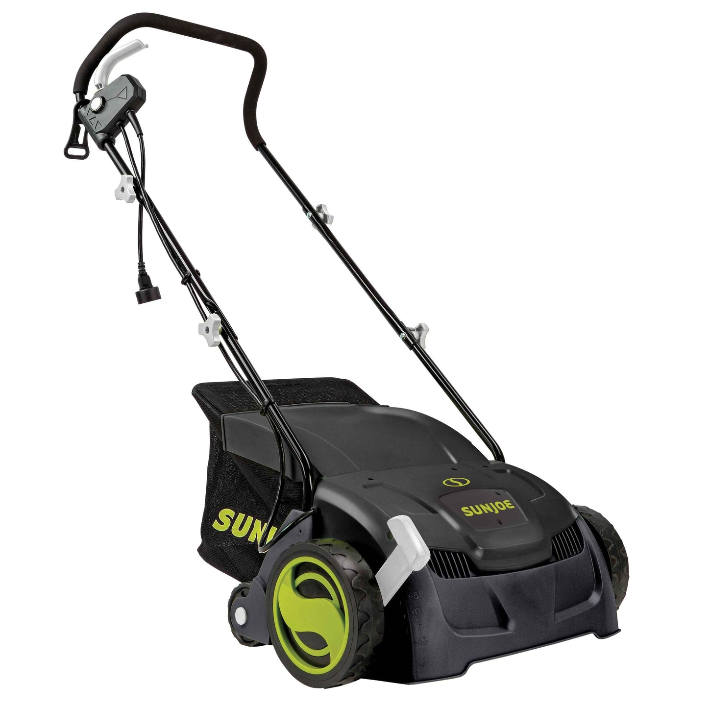 Sun Joe 12 Amp Electric Dethatcher and Scarifier with 8 Gallon Bag