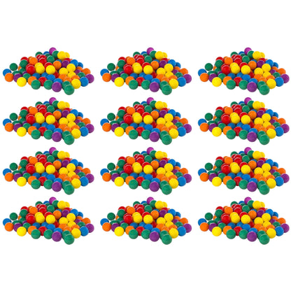 Intex 100-Pack Small Plastic Multi-Colored Fun Ballz for Bounce House (12 Pack)