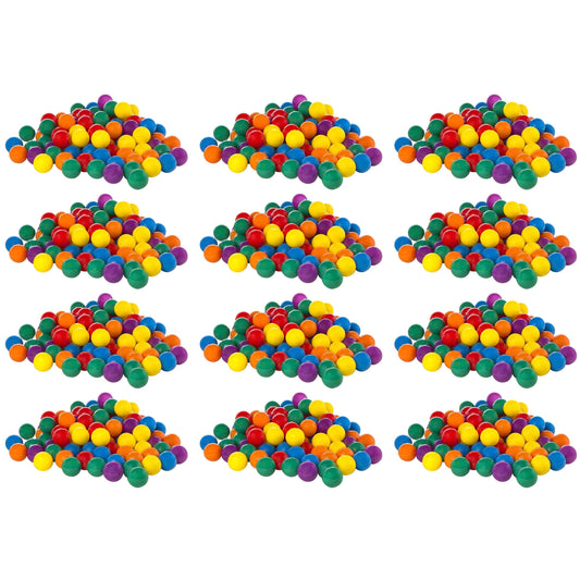 Intex 100-Pack Small Plastic Multi-Colored Fun Ballz for Bounce House (12 Pack)