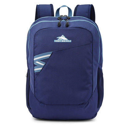 High Sierra 17 Inch Outburst Backpack Bookbag with Dedicated Laptop Sleeve, Blue - Find Fresh Goods