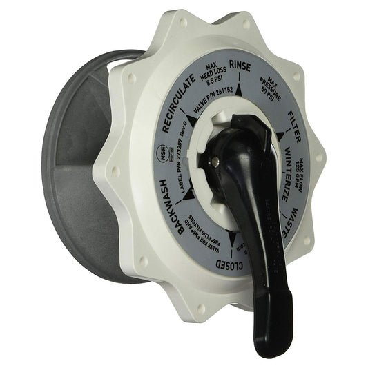 Pentair 270067 Hiflow 2 Inch Top Valve Assembly Replacement for Top and Side