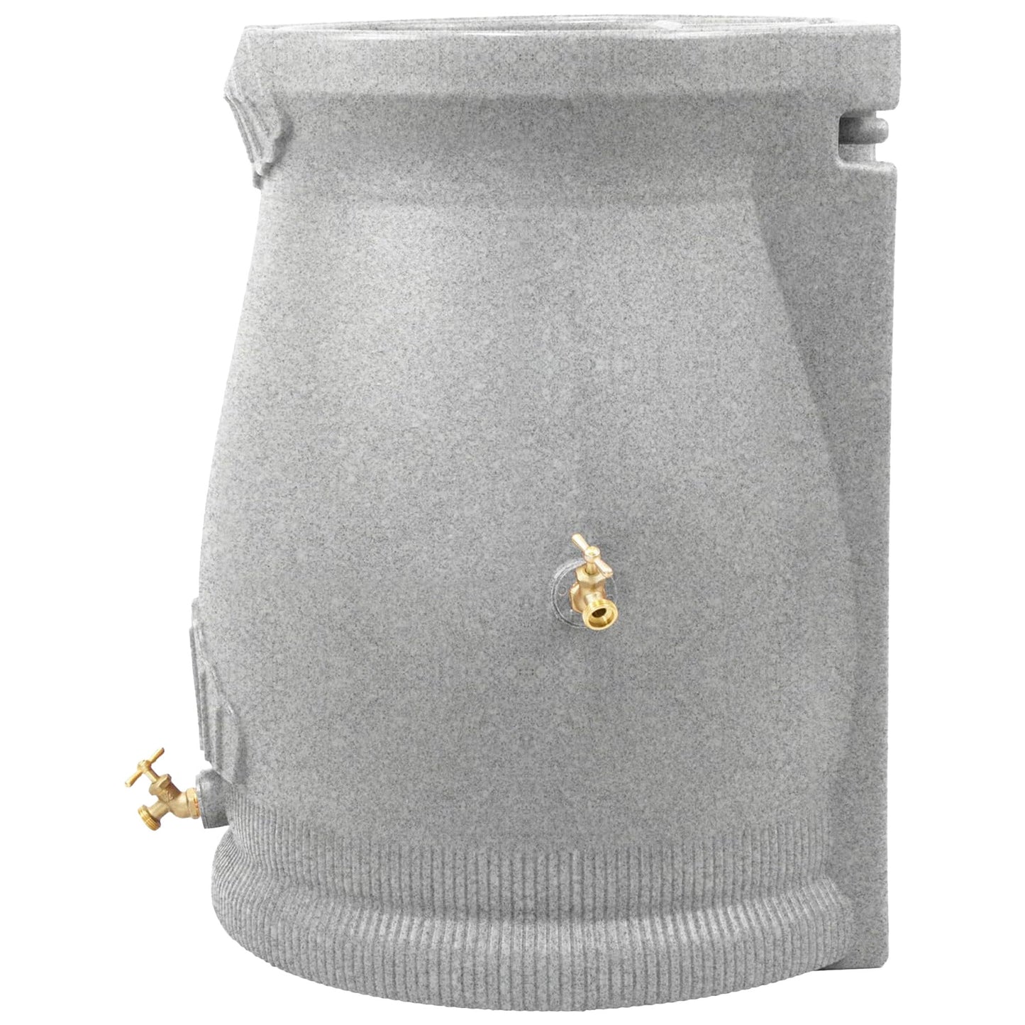 Good Ideas RWURN50-LIG 50 Gallon Rain Saver Wizard Barrel Urn, Light Granite