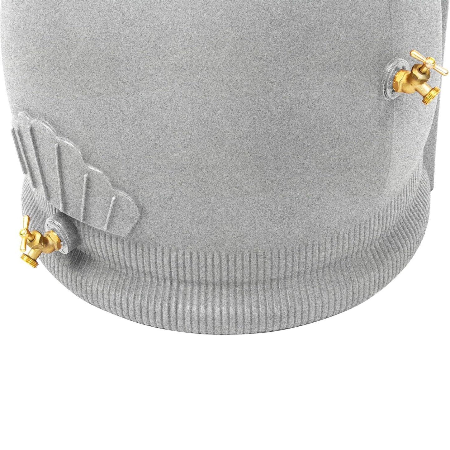 Good Ideas RWURN50-LIG 50 Gallon Rain Saver Wizard Barrel Urn, Light Granite