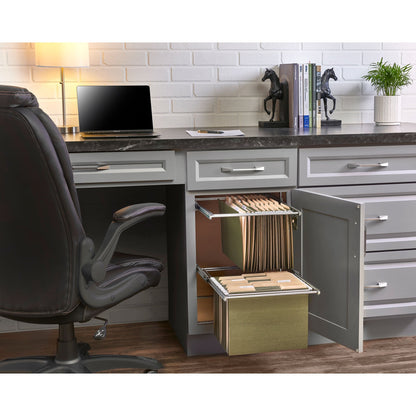 Rev-A-Shelf  (2) 14.5" Tier Base Cabinet File Drawer Organizer System, RAS-FD-KIT