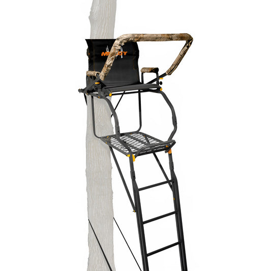 Muddy The Skybox Deluxe 20 Ft Hunting Ladderstand, 1 Person Climbing Tree Stand