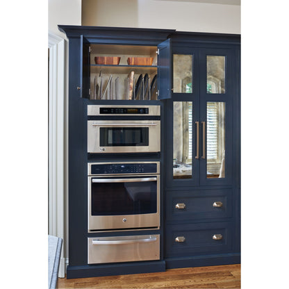 Rev-A-Shelf U-Shaped Bakeware Divider Cabinet Organizer Chrome, 596-10CCR-52