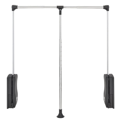 Rev-A-Shelf 26" - 35" Adjustable Pulldown Closet Rod, Chrome, CPDR-2635