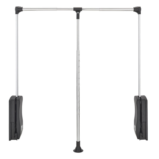 Rev-A-Shelf 26" - 35" Adjustable Pulldown Closet Rod, Chrome, CPDR-2635