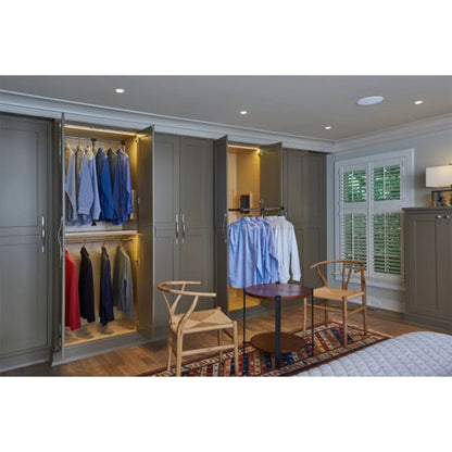 Rev-A-Shelf 26" - 35" Adjustable Pulldown Closet Rod, Chrome, CPDR-2635