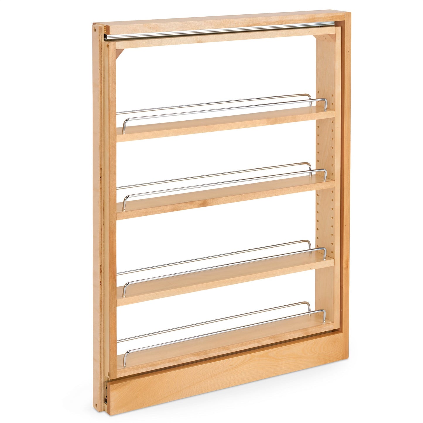 Rev-A-Shelf 3" Pullout Kitchen Cabinet Filler Organizer Spice Rack, 432-BF-3C