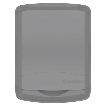 Rev-A-Shelf 50 qt. Trash Can Replacement Lid, Silver (Lid Only), RV-50-LID-17-1-40