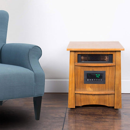 Lifesmart Lifelux 8 Element Electric Infrared Large Room Space Heater (2 Pack)