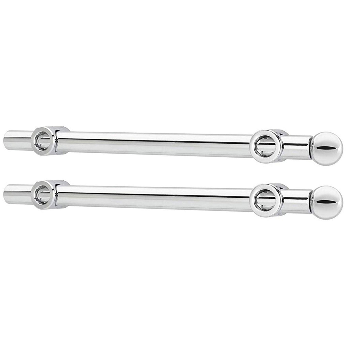 Rev-A-Shelf 12" Extendable Metal Closet Valet Rod, Chrome, CVR-12-CR (2 Pack)