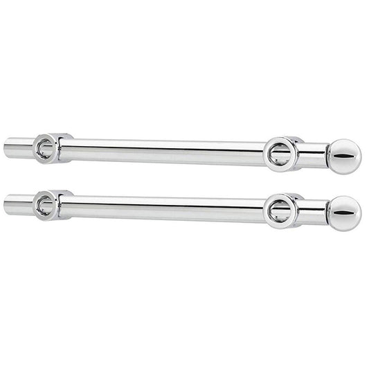 Rev-A-Shelf 12" Extendable Metal Closet Valet Rod, Chrome, CVR-12-CR (2 Pack)