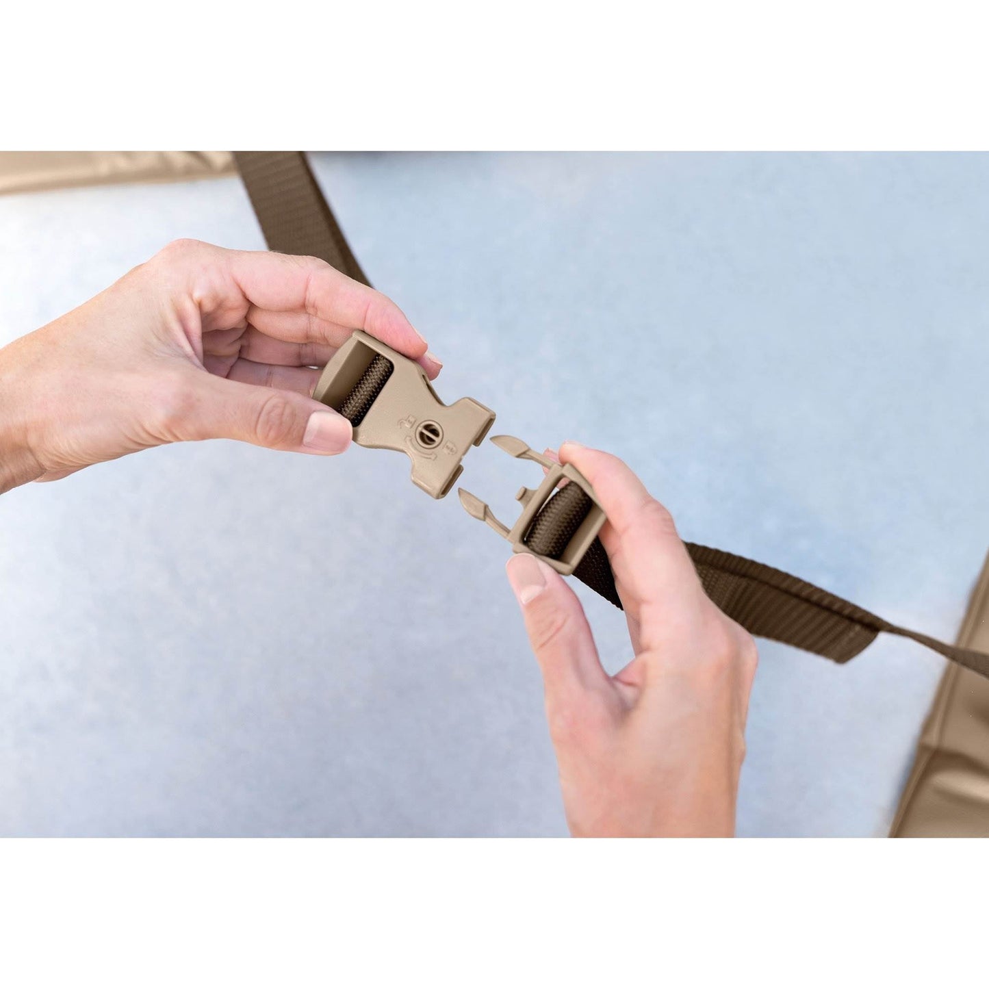 Intex PureSpa Energy Efficient Hot Tub Cover & Cushioned Foam Headrest (2 Pack)