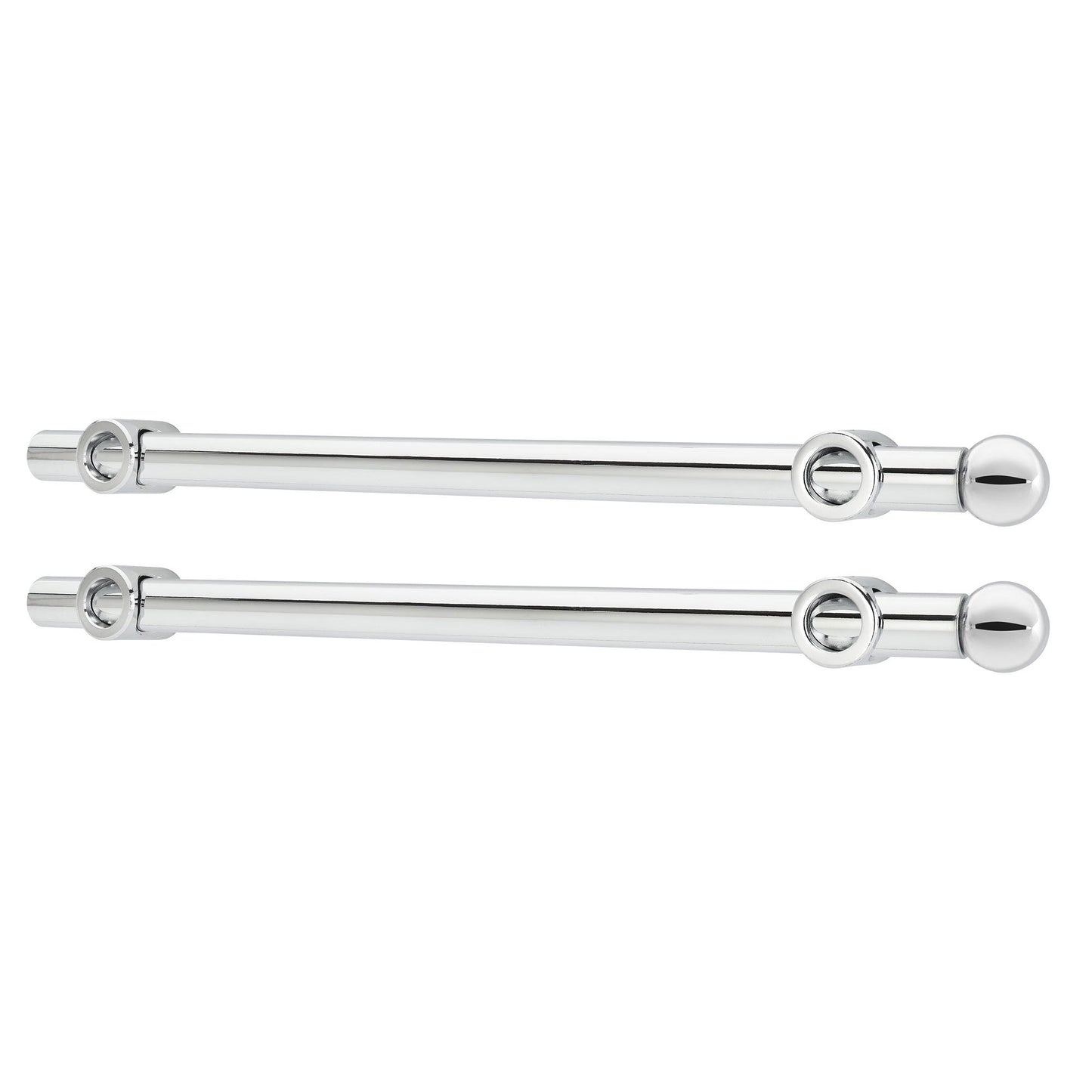 Rev-A-Shelf 14" Extendable Metal Closet Valet Rod, CVR-14-CR (2 Pack)